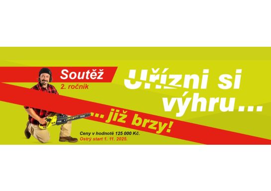 Soutěž RYOBI se vrací! Uřízni si výhru v hodnotě přes 50 000 Kč