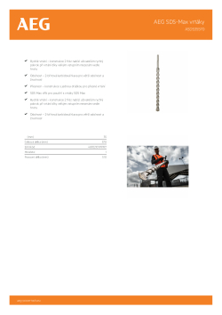 RYOBI ASDS AEG SDS-Max 2-břitový vrták, 35mm průměr x 570mm délka – 1ks 4932479299 A4 PDF