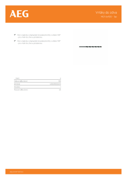 RYOBI Masonry Drill Bits Vrtáky do zdiva 4932363597 A4 PDF