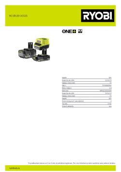 RYOBI RC18120-2C525  5133006261 A4 PDF