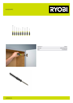 RYOBI RHSDS9PC  5132006047 A4 PDF