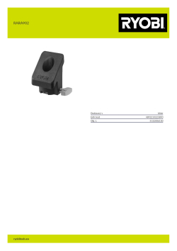 RYOBI RARA902  5132006100 A4 PDF
