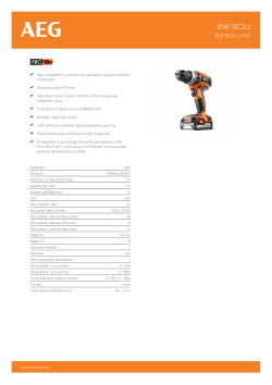 RYOBI BSB 18C2LI 18V Akumulátorová příklepová vrtačka 4935459722 A4 PDF
