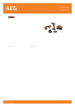 RYOBI JP 18A2SBL  4935480977 A4 PDF