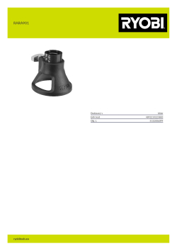 RYOBI RARA901  5132006099 A4 PDF