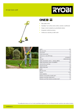 RYOBI RY18LT23A  5133005679 A4 PDF