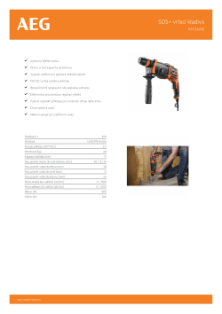 RYOBI KH 24IXE SDS+ kombi kladivo 4935451553 A4 PDF