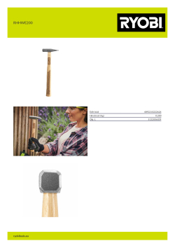 RYOBI RHHWE  5132006039 A4 PDF
