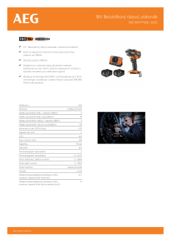 RYOBI BSS 18MTF12BL 18V Bezuhlíkový rázový utahovák 4935479664 A4 PDF