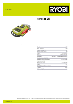 RYOBI RJSC18  5133006593 A4 PDF