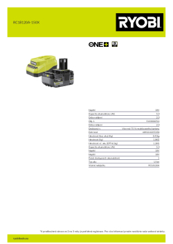 RYOBI RC18120A  5133006914 A4 PDF
