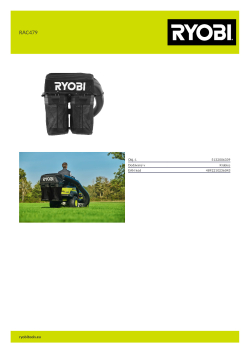 RYOBI RAC479  5132006339 A4 PDF