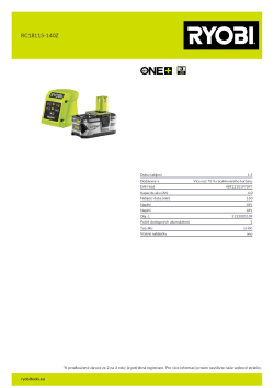 RYOBI RC18115-140  5133005109 A4 PDF