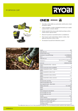 RYOBI RY18PSX10A  5133006602 A4 PDF