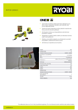 RYOBI RMT18  5133006168 A4 PDF
