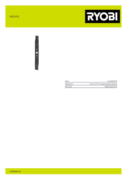 RYOBI RAC452  5132005704 A4 PDF