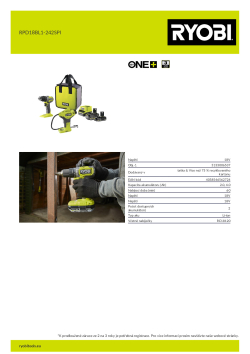 RYOBI RPD18BL1- 242SPI  5133006537 A4 PDF