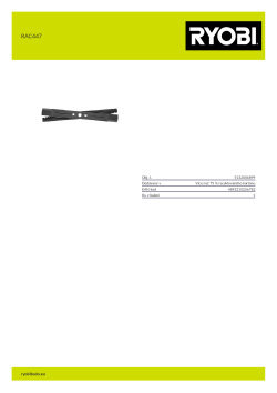 RYOBI RAC447  5132006899 A4 PDF