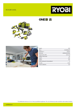 RYOBI RCK188  5133006279 A4 PDF