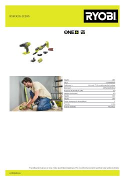 RYOBI R18CK2G  5133006824 A4 PDF