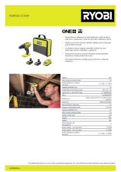 RYOBI R18PD32  5133006953 A4 PDF