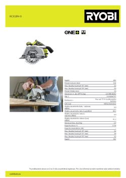 RYOBI RCS18N  5133006797 A4 PDF