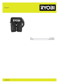 RYOBI RAC469  5132006193 A4 PDF