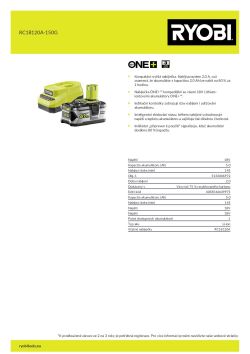 RYOBI RC18120A  5133006972 A4 PDF