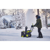 RYOBI RY36STX56A-250 36V MAX POWER bezuhlíková sněhová fréza se šířkou záběru 56 cm (2 x 5,0 Ah) 5133006516