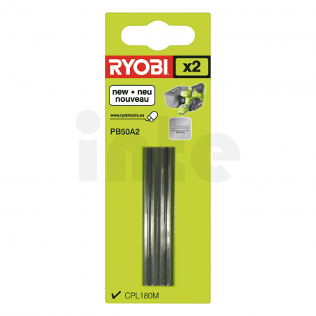 RYOBI PB50A2 2ks sada 50mm nožů do hoblíku 5132002602