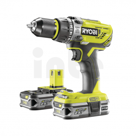 RYOBI R18PD3 18V Akumulátorová příklepová vrtačka (2x2.5Ah) 5133003433