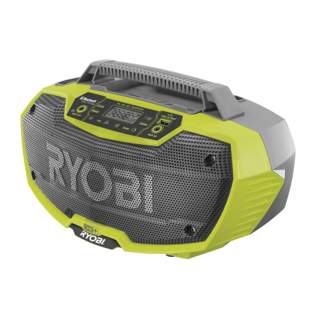 RYOBI R18RH-0 rádio se dvěma reproduktory a s bluetooth, bez akumulátoru a nabíječky 5133002734