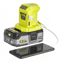 RYOBI R18USB 18V Akumulátorový USB adaptér 5133004381