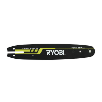RYOBI RAC239 10"/25cm lišta do elektrické síťové tyčové prořezávací pily 5132002714
