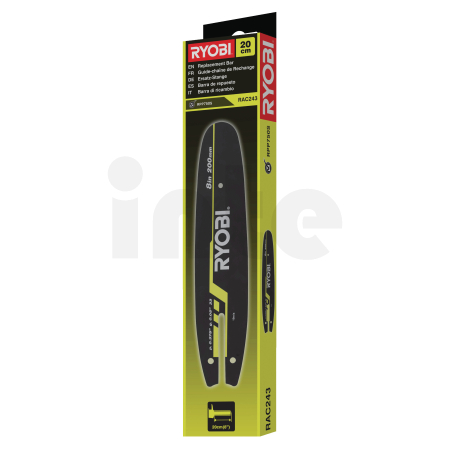 RYOBI RAC243 8"/20cm lišta do elektrické síťové tyčové prořezávací pily 5132002716