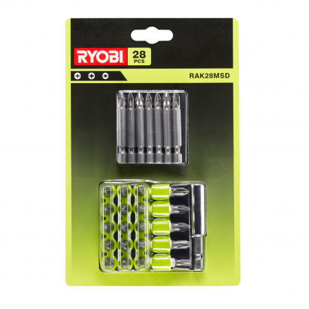 RYOBI RAK28MSD 28ks sada šroubovacích bitů 5132003305