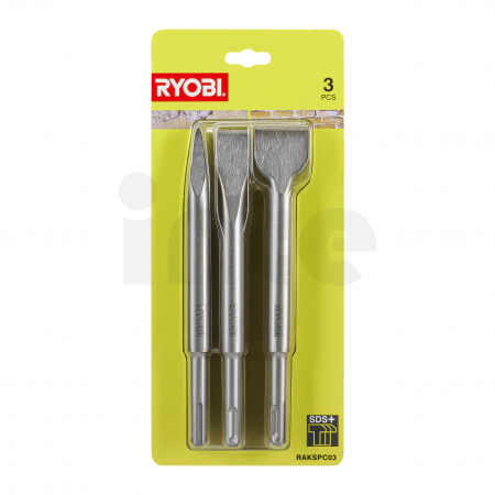 RYOBI RAKSPC03 3ks sada SDS+ sekáčů 5132004836