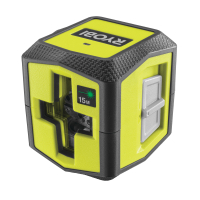 RYOBI RBCLLG1 Zelený křížový laser 5133004864