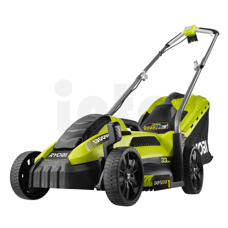 RYOBI RLM13E33S 1300W Elektrická sekačka na trávu, šířka záběru 33cm 5133002343