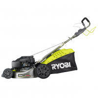 RYOBI RLM46175Y Benzinová travní sekačka 175cm3 OHC, šířka záběru 46cm 5133003671