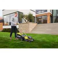 RYOBI RY18LMX37A 18V Akumulátorová sekačka na trávu, šířka záběru 37cm (1x5.0Ah) 5133004582