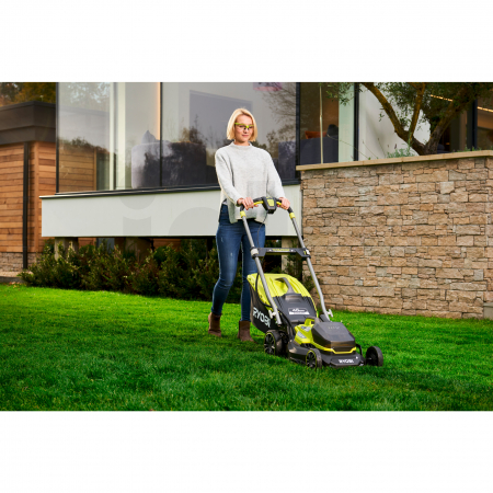 RYOBI RY18LMX40A 18V Akumulátorová sekačka na trávu, šířka záběru 40cm (1x5.0Ah) 5133004585