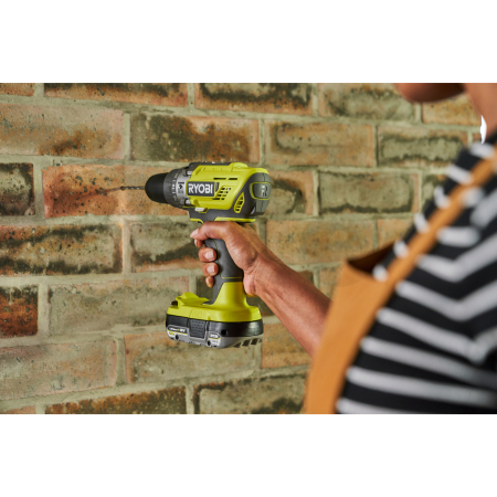 RYOBI R18PD32 18V ONE+™ Akumulátorová bezuhlíková příklepová vrtačka (2 x 2,0 Ah) 5133006898