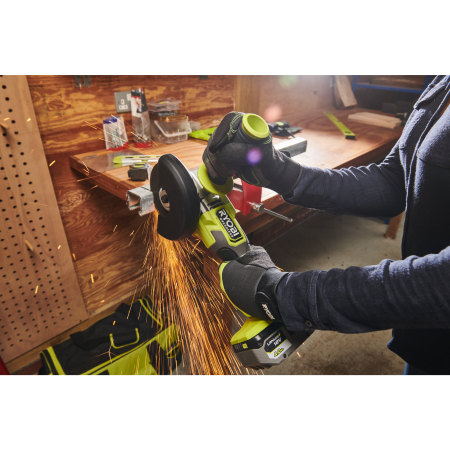 RYOBI RAG18BL 18V ONE+™ Bezuhlíková úhlová bruska (1 x 4,0 Ah) 5133006886