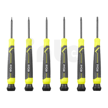 RYOBI RHSDSPCT6 6ks Sada torx magnetických detailních šroubováků 5132006709