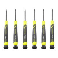 RYOBI RHSDSPCT6 6ks Sada torx magnetických detailních šroubováků 5132006709