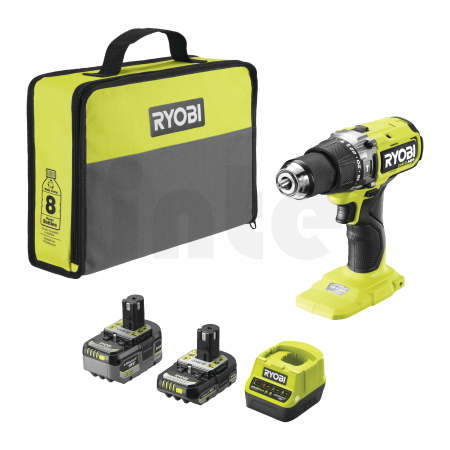 RYOBI RPD18X1 18V ONE+™ HP bezuhlíková příklepová vrtačka (1x 4.0Ah, 1x 2.0Ah) 5133006612