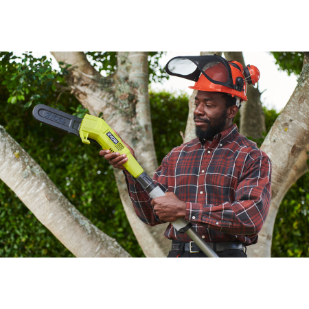 RYOBI RPP1820PT1845 18V ONE+™ kombo sada 20cm tyčové pily a 45cm tyčových nůžek na živý plot ze skelných vláken (1 x 2,0 Ah) 513