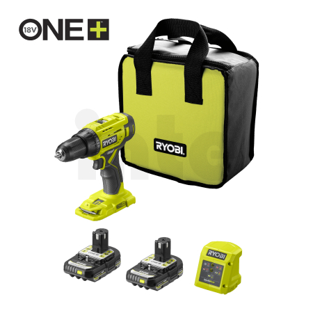 RYOBI R18DD4-2C20G Akumulátorový vrtací šroubovák 5133006534