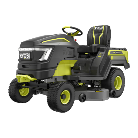 RYOBI RY72TMX117 72V Bezuhlíkový zahradní rider, šířka záběru 117 cm 5133006303
